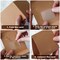 50 Pieces Standing Jewelry Cards with Necklace Pouch, Earring Holder Cards Earring Cards for Selling Necklace Earring Packaging for Small Business Jewelry Packaging Supplies